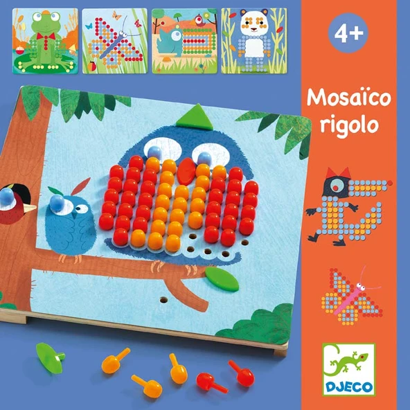 Djeco Mozaik Oyunu - Rigolo - Resim 4