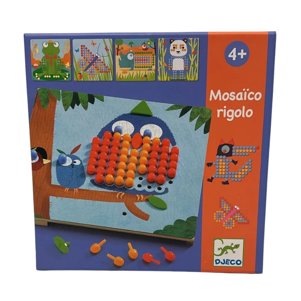 Djeco Mozaik Oyunu - Rigolo - Resim 5