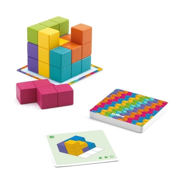 Djeco Kutu Oyunları - Cubissimo - Resim 3