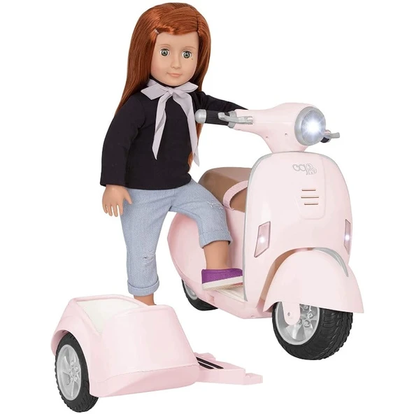 Our Generation Sepetli Scooter - Resim 2