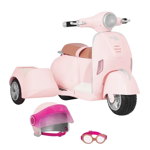 Our Generation Sepetli Scooter - Resim 3