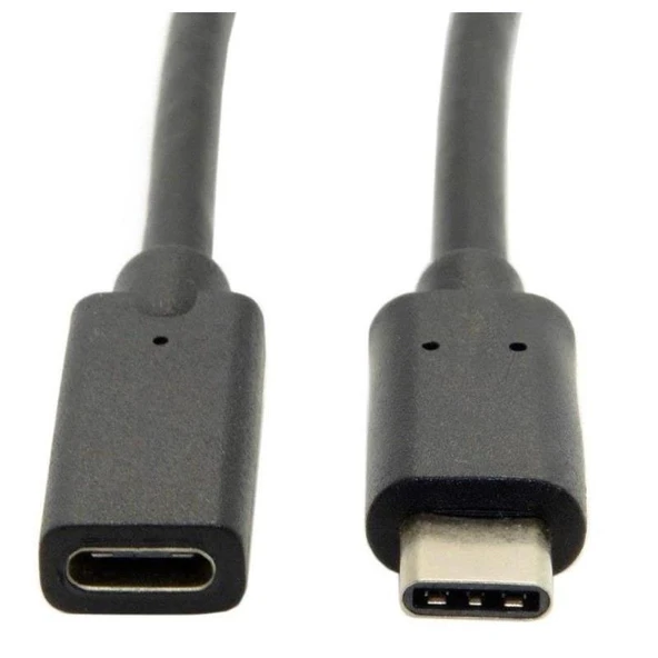 4339 Type C USB 3.1 Uzatma Kablosu Ekleme Dişi Erkek Uzatıcı Kablosu 50 cm ürün görseli 1