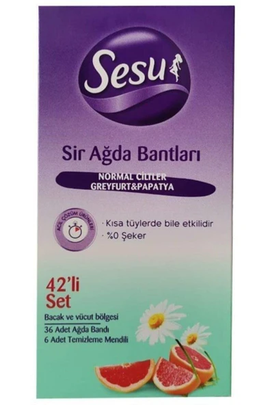 SESU SİR AĞDA VÜCUT BANTI-  42Lİ-NORMAL CİLTLER ürün görseli 1