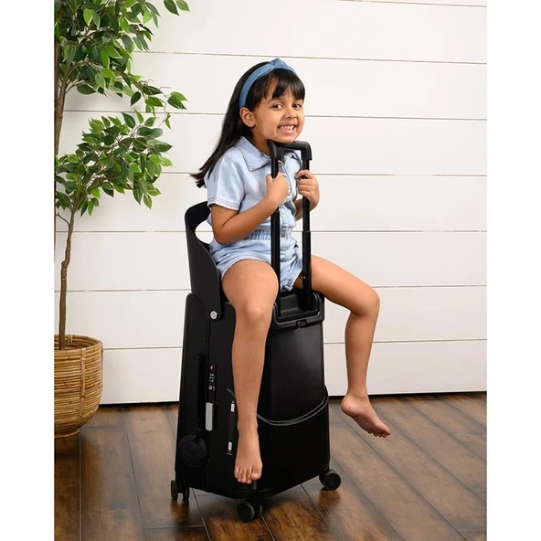 MiaMily Carry On Kabin Boy Valiz - Mist Grey - Resim 10