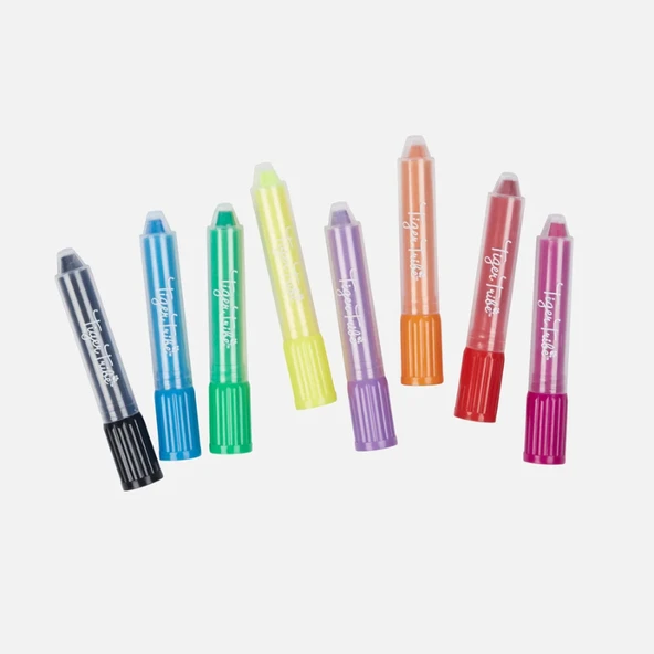 Tiger Tribe 8'li Pastel Boya Kalemi - Resim 5