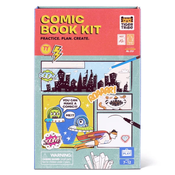 Tiger Tribe Comic Book Kit - Practice Plan Create - Resim 8