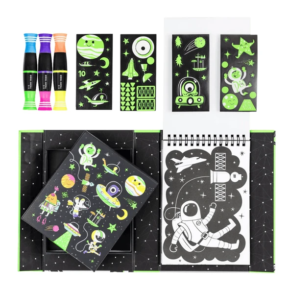 Tiger Tribe Neon Boyama Seti - Outer Space ürün görseli 1