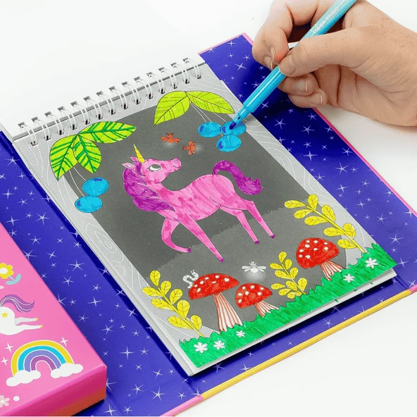 Tiger Tribe Boyama Seti - Unicorn Magic - Resim 3