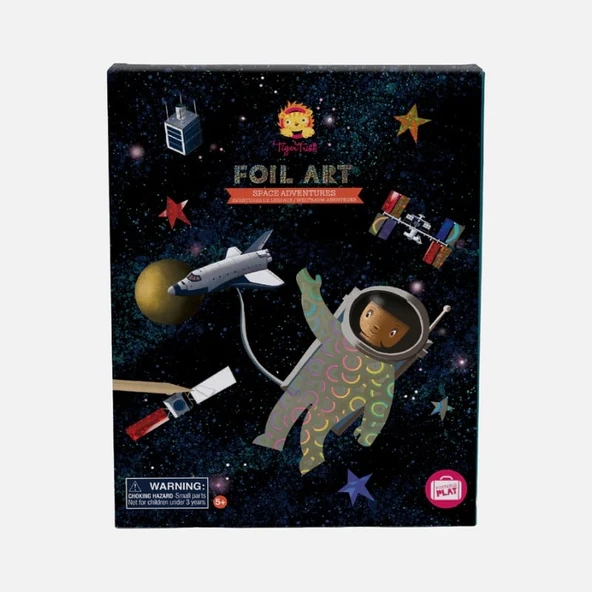 Tiger Tribe Folyo Sanatı - Space Adventures - Resim 7