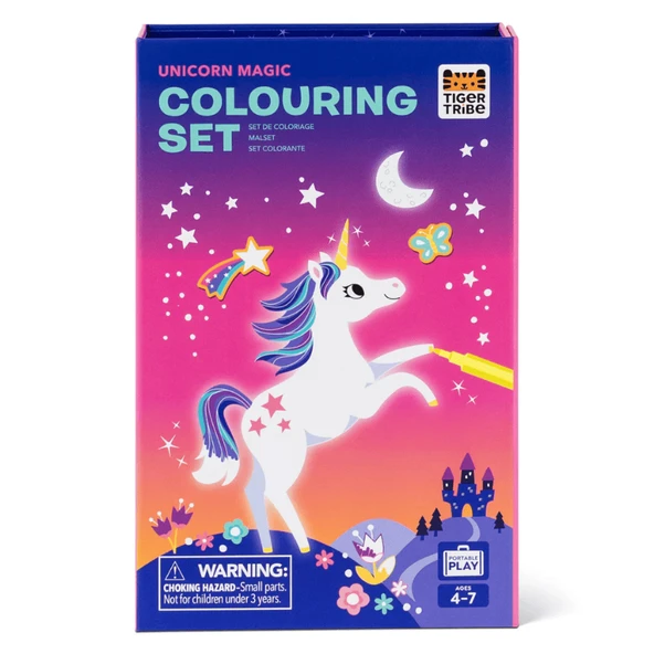 Tiger Tribe Boyama Seti - Unicorn Magic - Resim 6