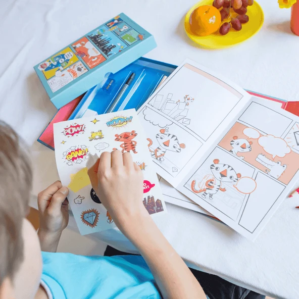 Tiger Tribe Comic Book Kit - Practice Plan Create - Resim 4