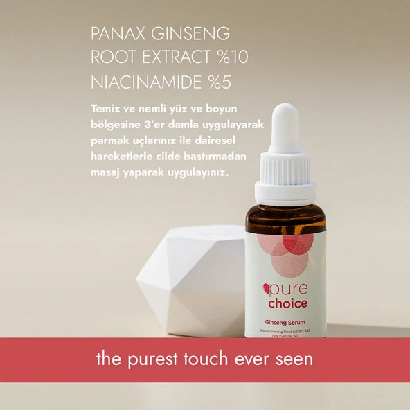 Pure Choice Ginseng Serum 30 ml - Resim 6