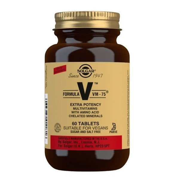 Solgar VM 75 Multi Vitamin 60 Tablet ürün görseli 1
