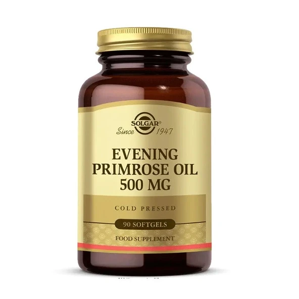Solgar Evening Primrose Oil 500mg 90 SoftGel Kapsül ürün görseli 1