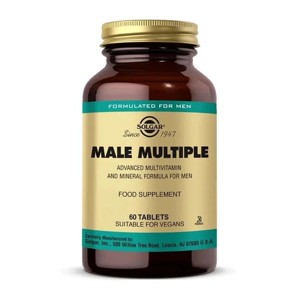 Solgar Male Multiple 60 Tablet ürün görseli 1