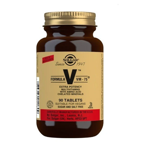 Solgar VM 75 Multi Vitamin 90 Tablet ürün görseli 1