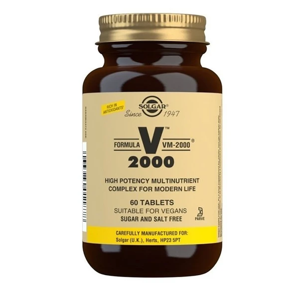 Solgar VM 2000 Multi Vitamin 60 Tablet ürün görseli 1