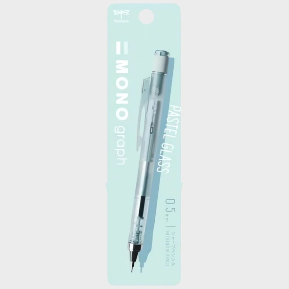 Tombow Mono Graph Pastel Glass Color 0.5mm Mekanik Kurşun Kalem Sky Haze / DPA-149A ürün görseli 1