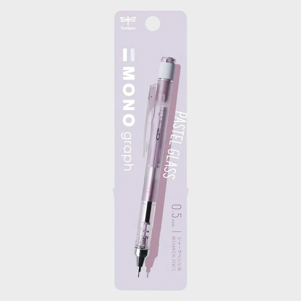 Tombow Mono Graph Pastel Glass Color 0.5mm Mekanik Kurşun Kalem Lavender Mist / DPA-149E ürün görseli 1