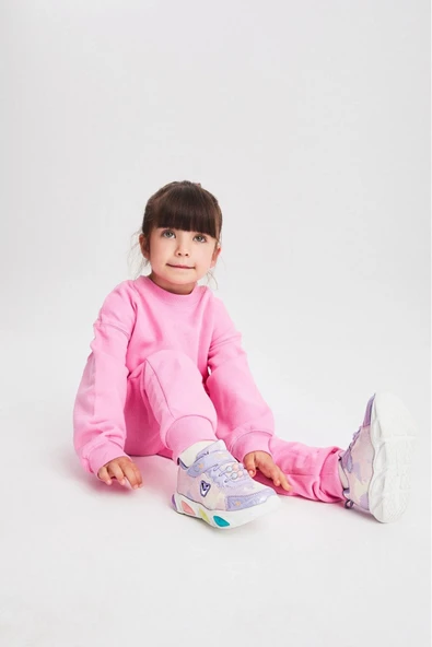 Vicco Gelato Kız Çocuk Cırtlı Simli Işıklı Spor Ayakkabı 346.25Y.177 ürün görseli 1