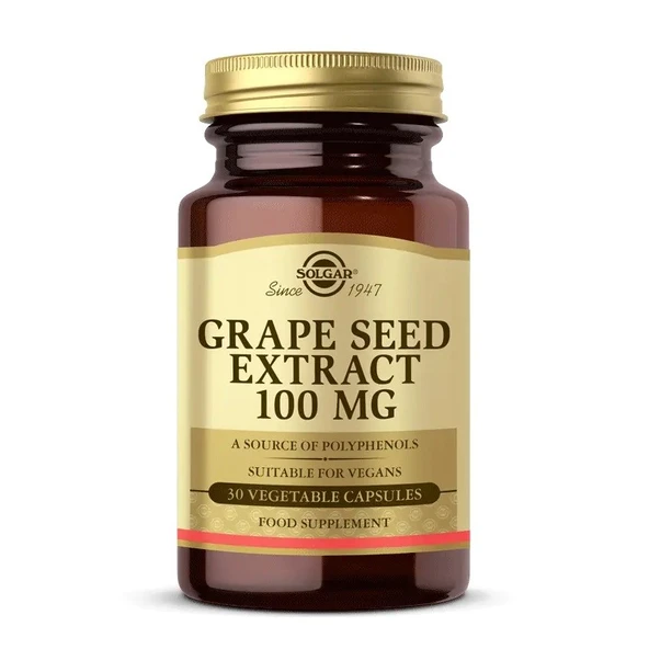 Solgar Grape Seed Extract 100 mg 30 Kapsül ürün görseli 1
