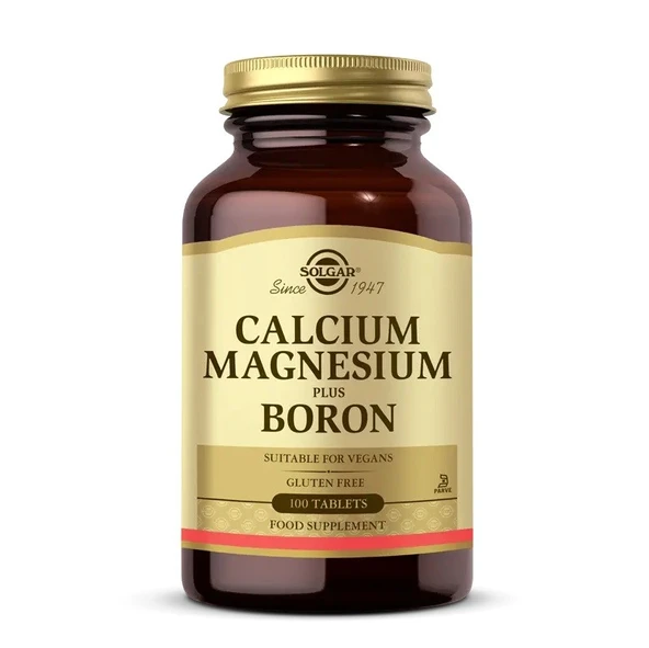 Solgar Calcium Magnesium Plus Boron 100 Tablet ürün görseli 1