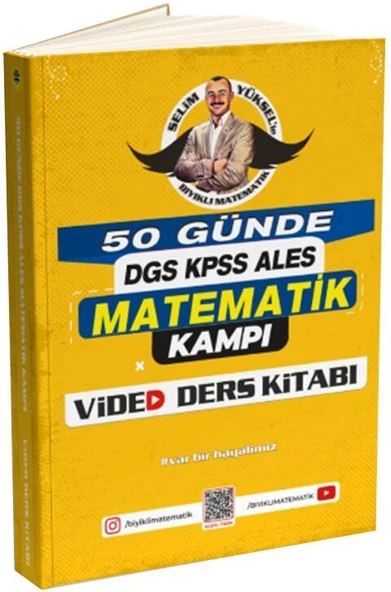 Bıyıklı Matematik 40 Günde Dgs-Kpss-Ales Matematik ürün görseli 1