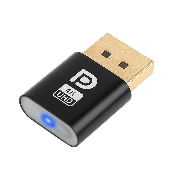 PrimeX PX-5261 Display 4K Uhd Dummy, Display Dummy Plug, Minning Bitcoin Sanal Monitör Ekran Kartı Emülatörü ürün görseli 1