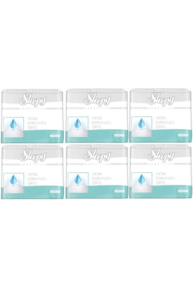 Hasta Yatak Koruyucu 6 Lı Set 60x90 cm 180 Adet6Pk*30 ürün görseli 1