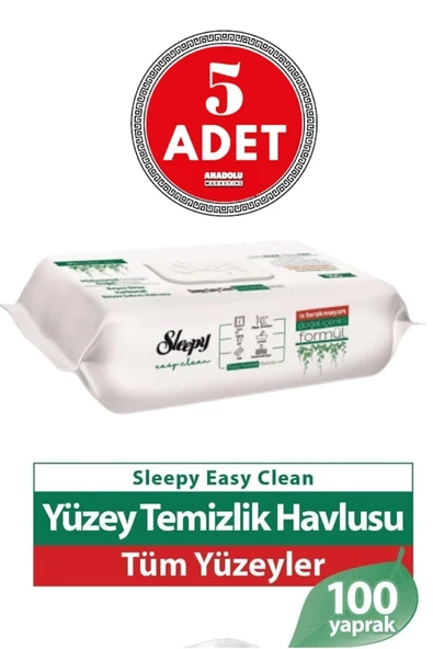 Easy Clean Yüzey Tem. Havlusu 100 X5 Adet ürün görseli 1
