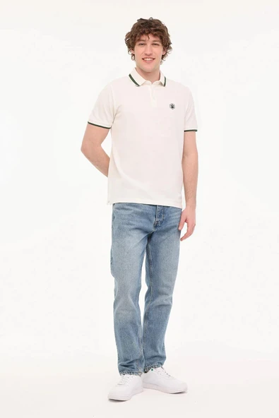 LUMBERJACK MB BTS203 POLO YAKA TSHIRT 5FX - Resim 4