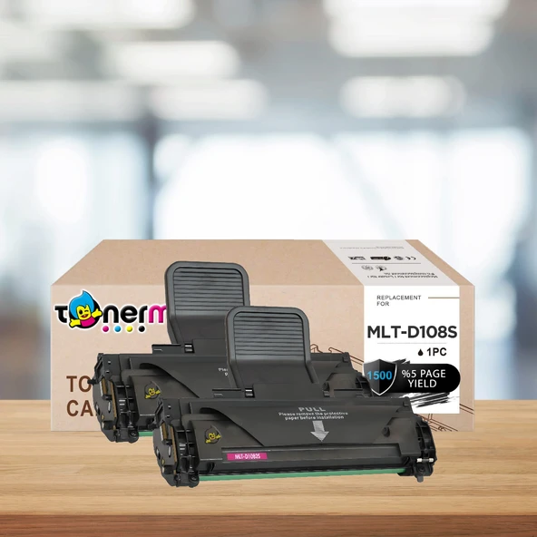 Samsung ML-1640 / 108 / MLT-D108S Muadil Toner 2'li Avantaj Paket ürün görseli 1