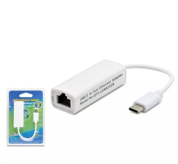 HADRON HDX5257 TYPE-C 2.0 ETHERNET CARD ürün görseli 1