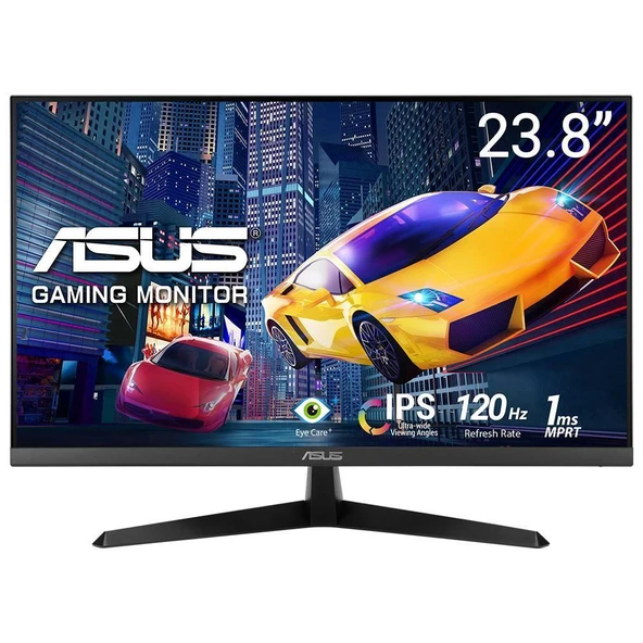 Asus 23.8" VY249HGR 120Hz 1ms HDMI D-Sub AdaptiveSync FHD IPS Gaming Monitör ürün görseli 1