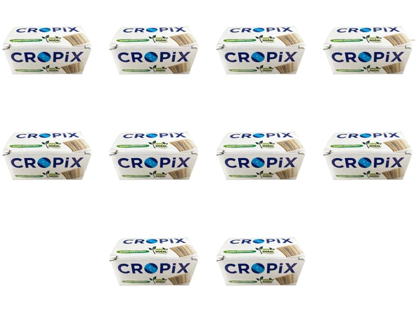 Cropix Tahta Ahşap Bambu Doğal Çay Kahve Karıştırıcı Çubuk Kaşık - 10.5 Cm. - 400 Adetlik 10 Paket ürün görseli 1