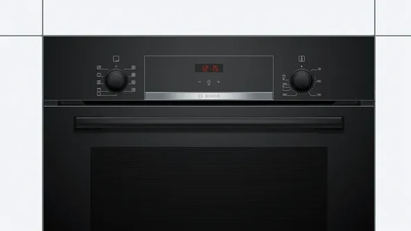 Bosch HBF534EB0T Siyah Ankastre Fırın ürün görseli 1