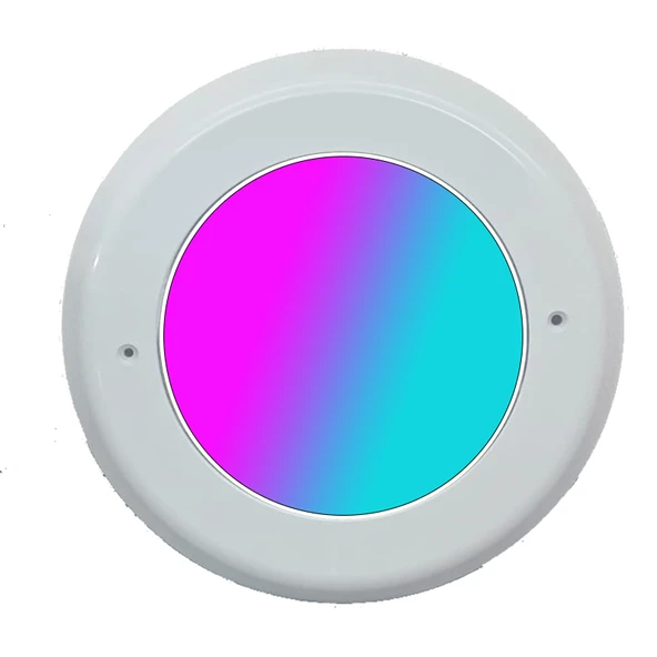 Slim Flat Sıva üstü Led Havuz Aydınlatma Ampülü lamba RGB tüm renkler A-1205 PAR-56 30W 12V IP68 ürün görseli 1