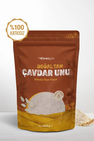 Doğal Tam Çavdar Unu 1 Kg ürün görseli 1