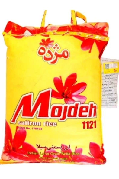 Mojdeh Müjde 1121 Safran Aromalı Hint Pirinci 5 Kg Pirinç ürün görseli 1