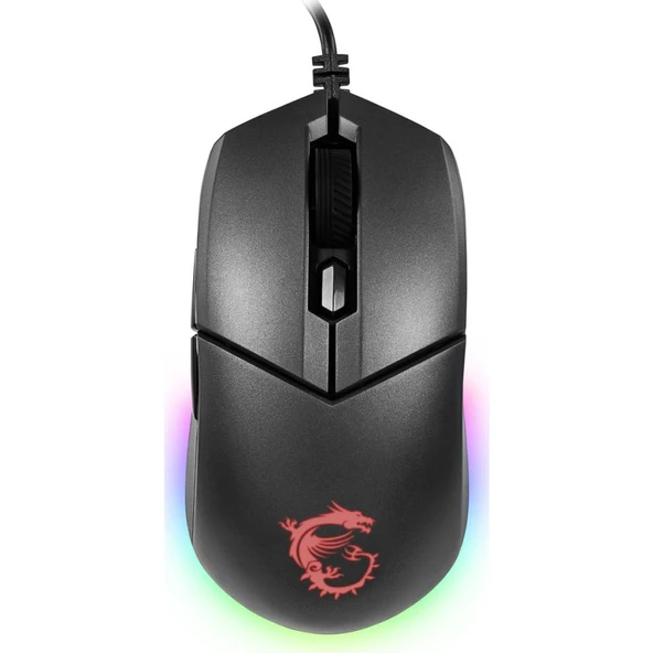 MSI CLUTCH GM20 Elite oyun faresi, 6.400 DPI optik sensör, ürün görseli 1