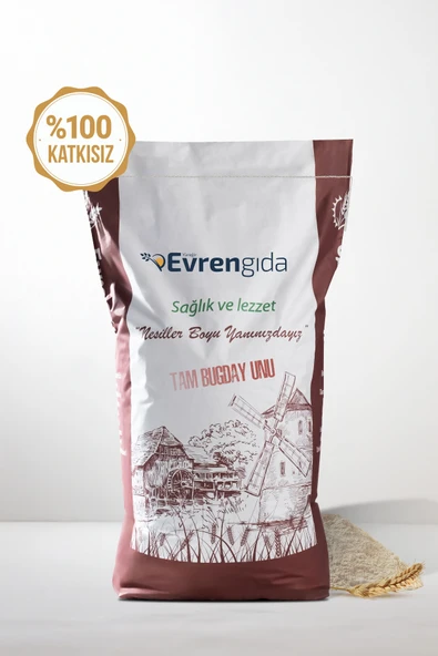 Doğal Tam Buğday Unu 20 Kg ürün görseli 1