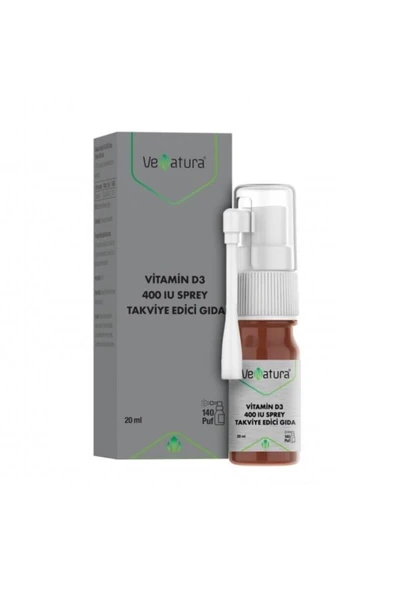 Vitamin D3 400 IU Sprey 20 ml ürün görseli 1