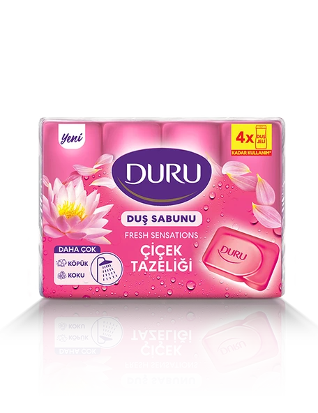 Duru Çiçek Tazeliği 4 Adet Duş Sabunu 600Gr ürün görseli 1