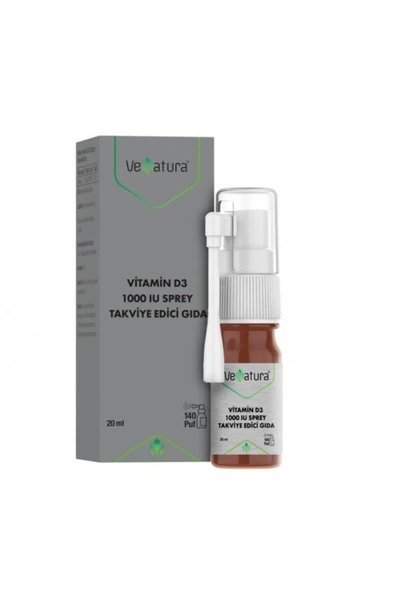 Venatura Vitamin D3 1000 IU Sprey 20 Ml ürün görseli 1