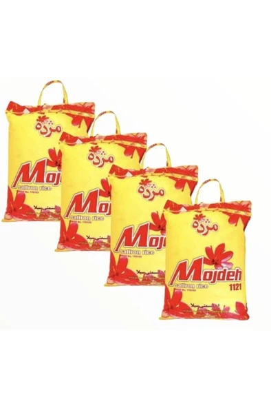Mojdeh Müjde 1121 Safran Aromalı Hint Pirinci 4 X 5 Kg Pirinç ürün görseli 1