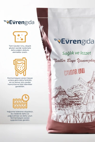 Doğal Çavdar Unu 20 kg - Resim 2