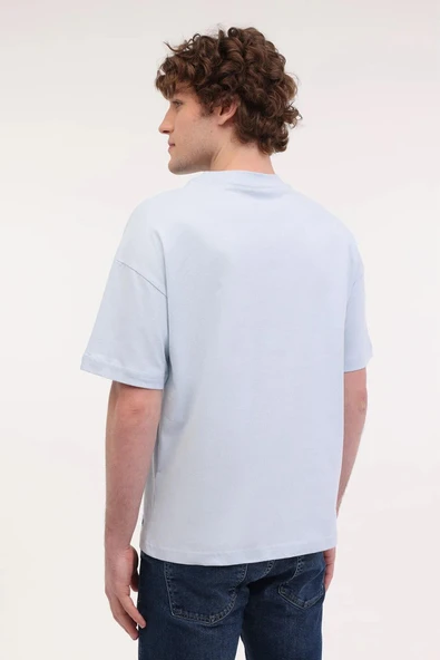 LUMBERJACK MB ROS 11HS113 5FX OVERSIZE TSHIRT - Resim 3