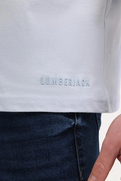 LUMBERJACK MB ROS 11HS113 5FX OVERSIZE TSHIRT - Resim 6