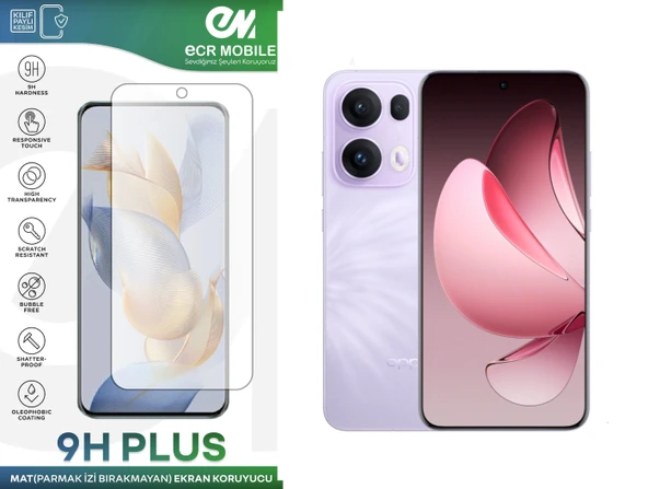 Oppo Reno 13 Pro 5G Ekran Koruyucu MAT Parmak İzi Bırakmayan Uyumlu Esnek Nano Kırılmayan ürün görseli 1