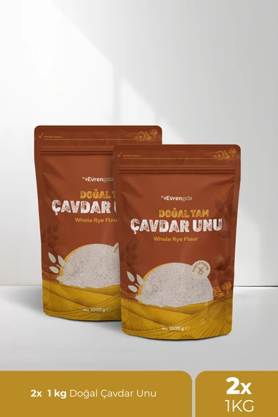 Doğal Çavdar Unu (2x1 kg) ürün görseli 1